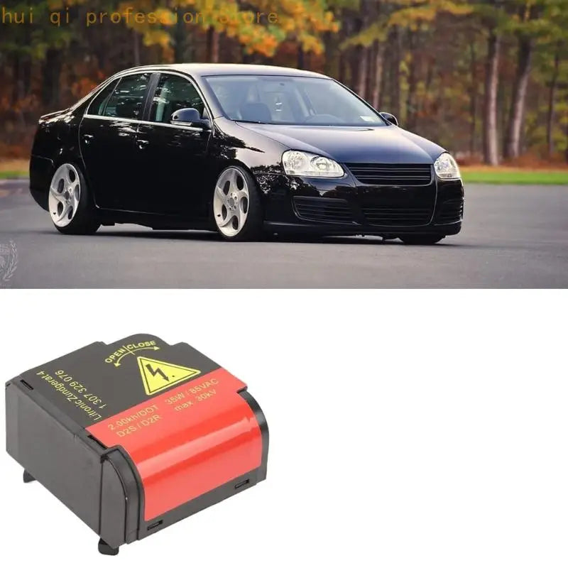 Vehicle Headlight Starter Ballast 1307329076, Plastic Housing Single Unit for Lighting Repair and Service Supply for Daily Quake