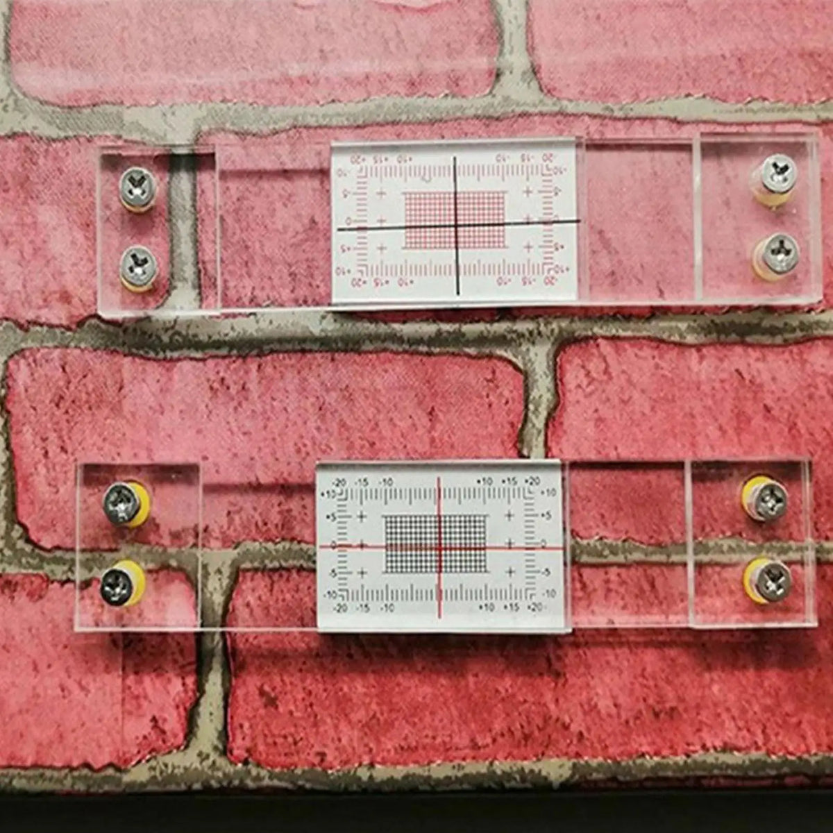 Concrete Crack Monitor Transparent Analog Acrylic Device Precision Crack Monitoring Gauge for Reinforced Building Seismic Quake