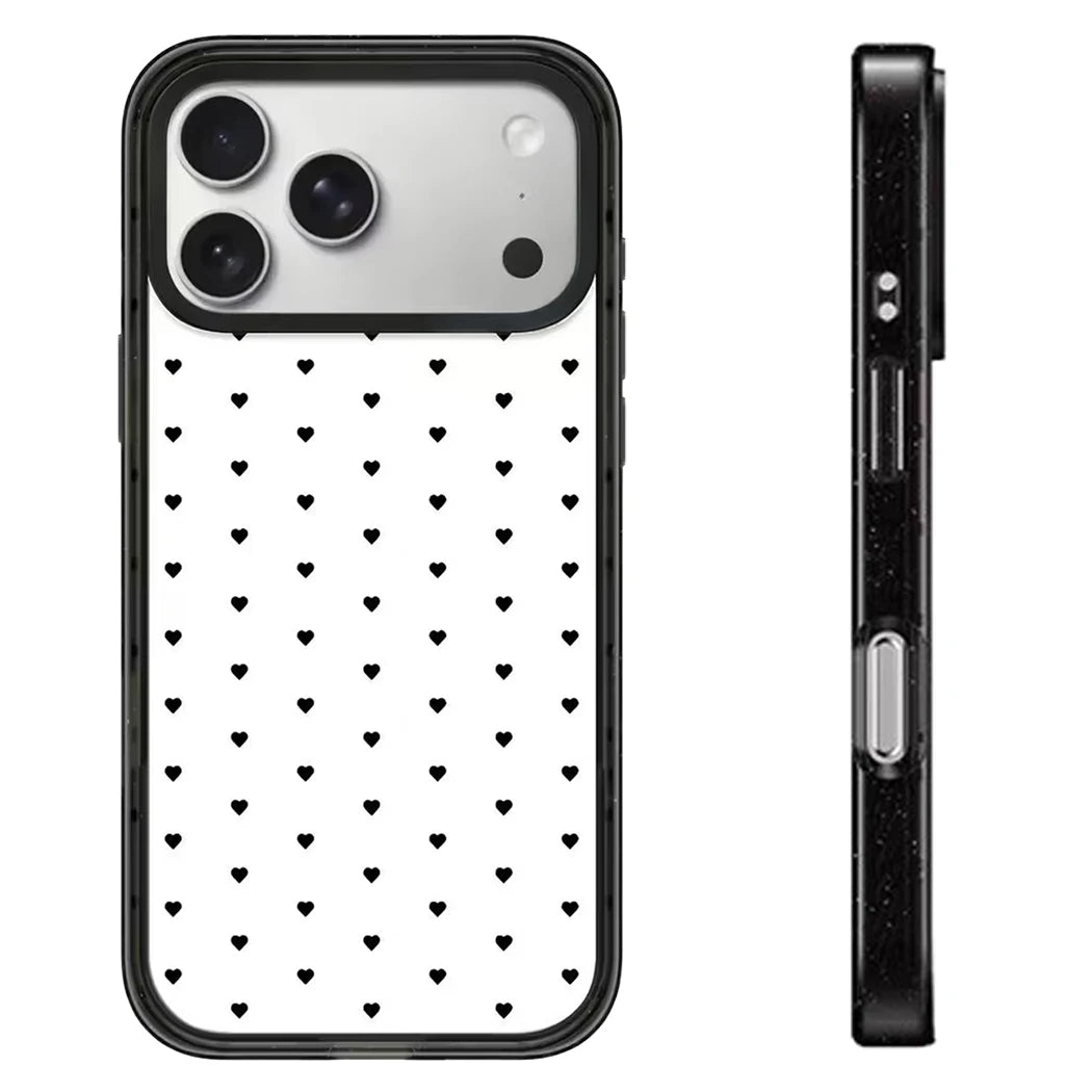 6092096 Mirror / Impact Black Border Magnetic Case: Compatible with IPhone 18 17 16 15 14 13 Pro Max 18Pro Quake impact (MagSafe) 1 iPhone 16 Pro Max