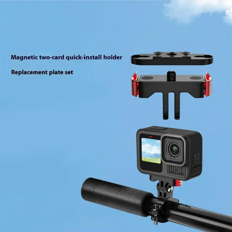 Quick Release Base Mount for 13 Action Camera Expansion Adapter Fixed K1KF Quake