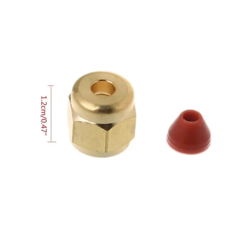 Fog Machine Pump Parts Copper Cap Nozzle Kit Leak-Proof Silicone Gasket Filter Nozzle For Live Performance Quake one size