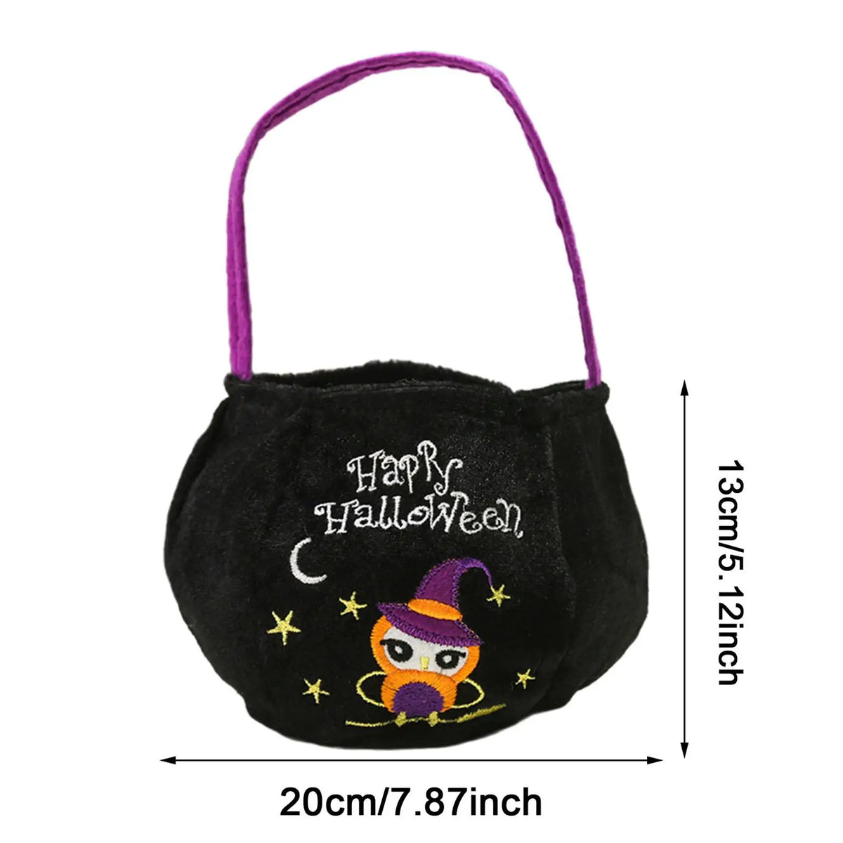 Halloween Trick or Treat Bag Multipurpose with Handle Halloween Treat Bag Quake
