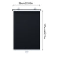 New Retractable Roller Blinds Suction Cup Black Blackout Curtain Portable Car Window Sun Visors Auto Truck Quake 58x125cm