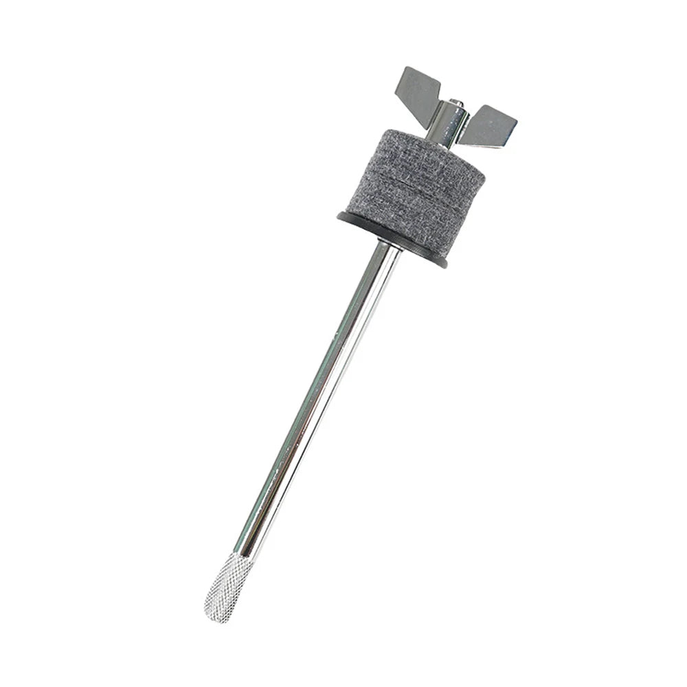 Straight Cymbal Stacker Rod Cymbals Stacking Pole Attachment with Wing Nut Quake long rod