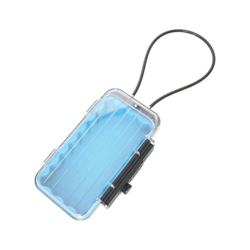 Portable Combination Lock Box for Beach and Gym, ABS Shell Storage Case with Combination Access for Cash, Cards and Small K1KF Quake CN