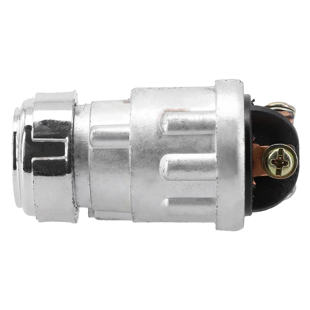 Car Boat Motorcycle Ignition Starter Switch 3 Position With 2 Key Ignition Switch Lock Three Wire Ignition Switch For Most Cars Quake