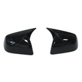 For Tesla Model Y Juniper 2025 Car Sticker Rearview Side Mirror Cover Wing Cap Exterior Case Trim Accessories Vehicle Decoration Quake Gloss Black