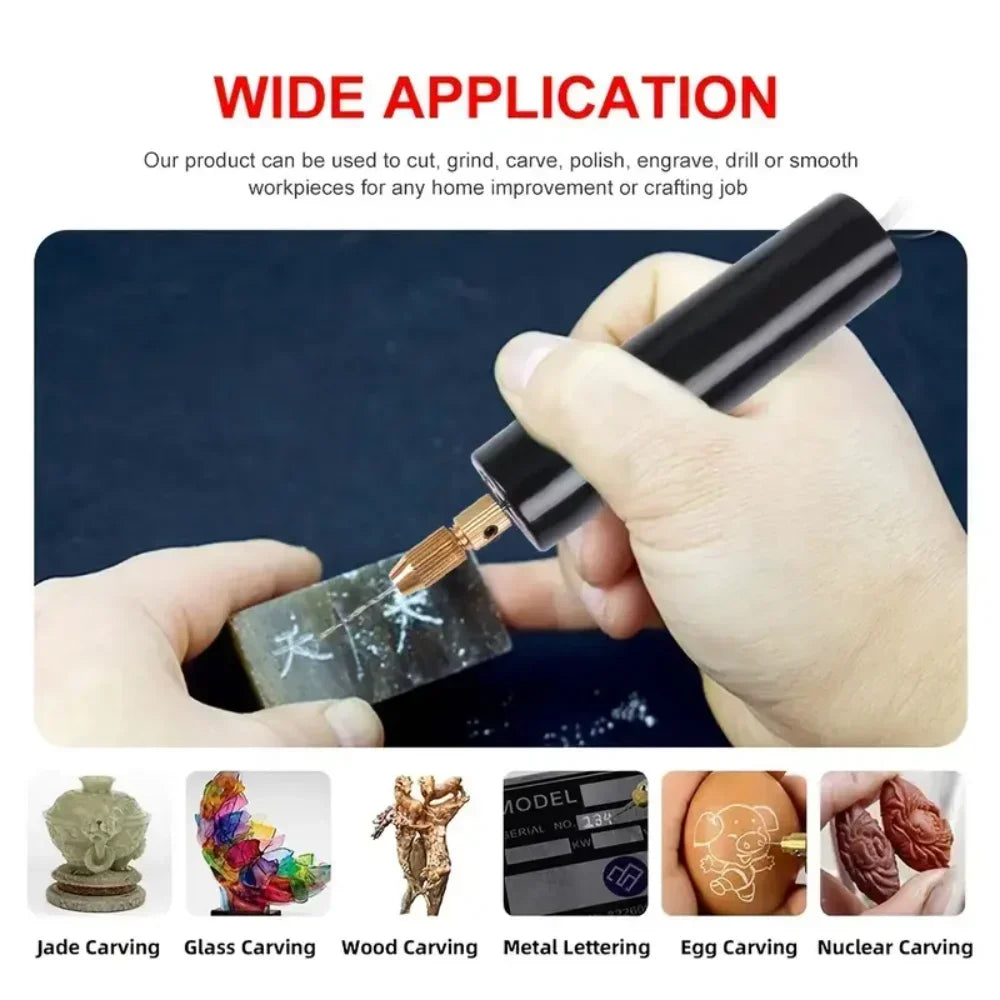 Handheld Mini Electric Drill DIY Electric USB Electric Drill Tools For Epoxy Resin Jewelry Making Wood Craft Engraving Pen Tool Quake