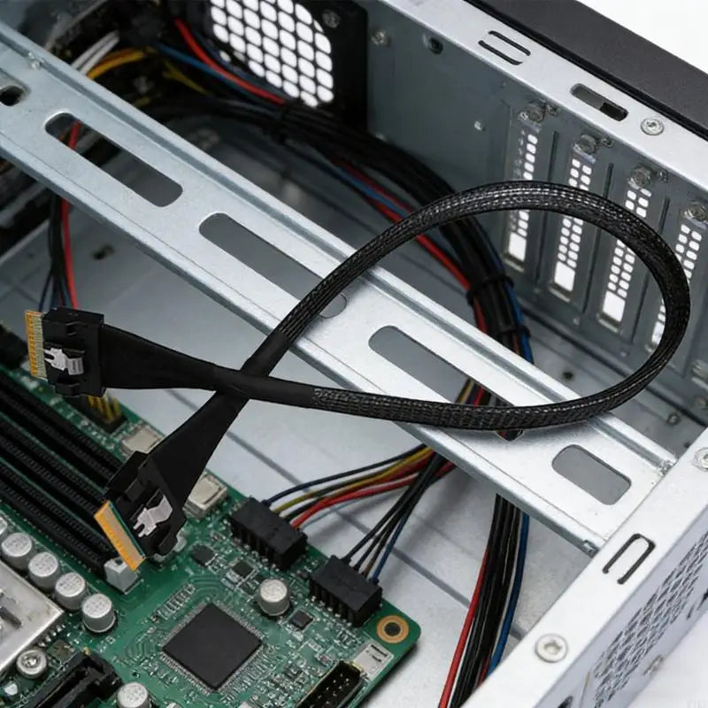 High Performances SFF8654 PCIe4.0 Data Cable For Server And Storage Devices K1KF Quake