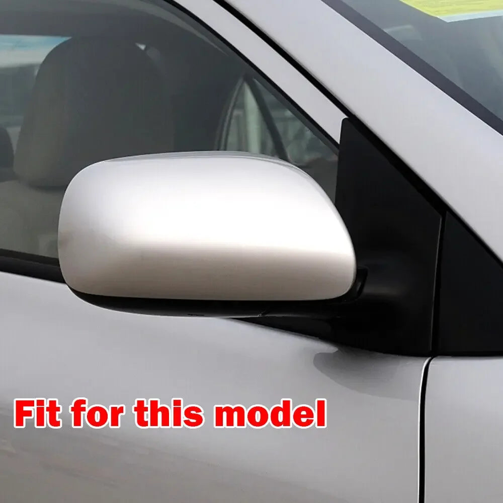 For Toyota Corolla 2007-2013 Car Sticker Rearview Side Mirror Cover Wing Cap Exterior Case Trim Accessories Vehicle Decoration Quake