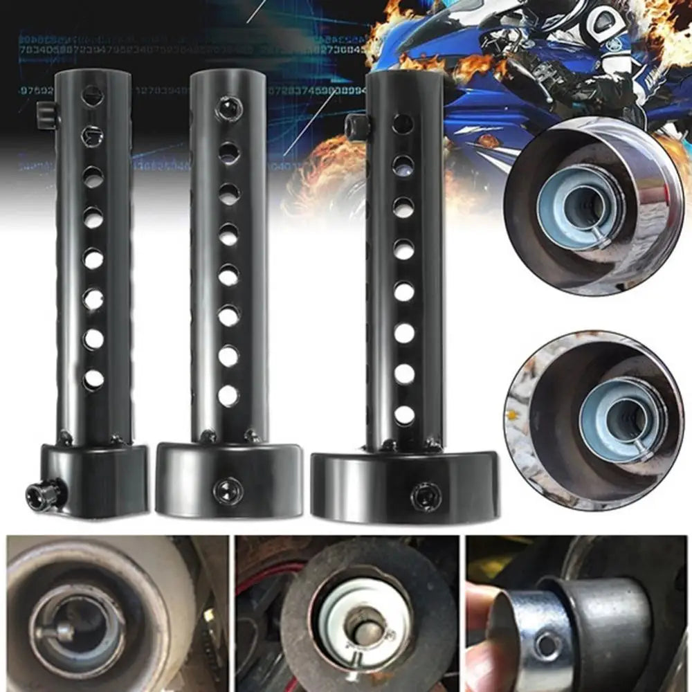 New 35/42/45/48/60mm Motorcycle Exhaust Can Muffler DB Killer Removable Silencers Exhausts Pipes Quake