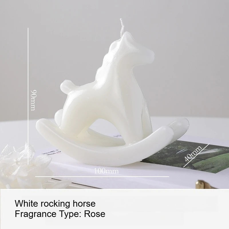 1pc Ma Zao Type Aromatherapy Candle Decoration Creative High Beauty Desktop Decoration Aromatherapy Quake white-A