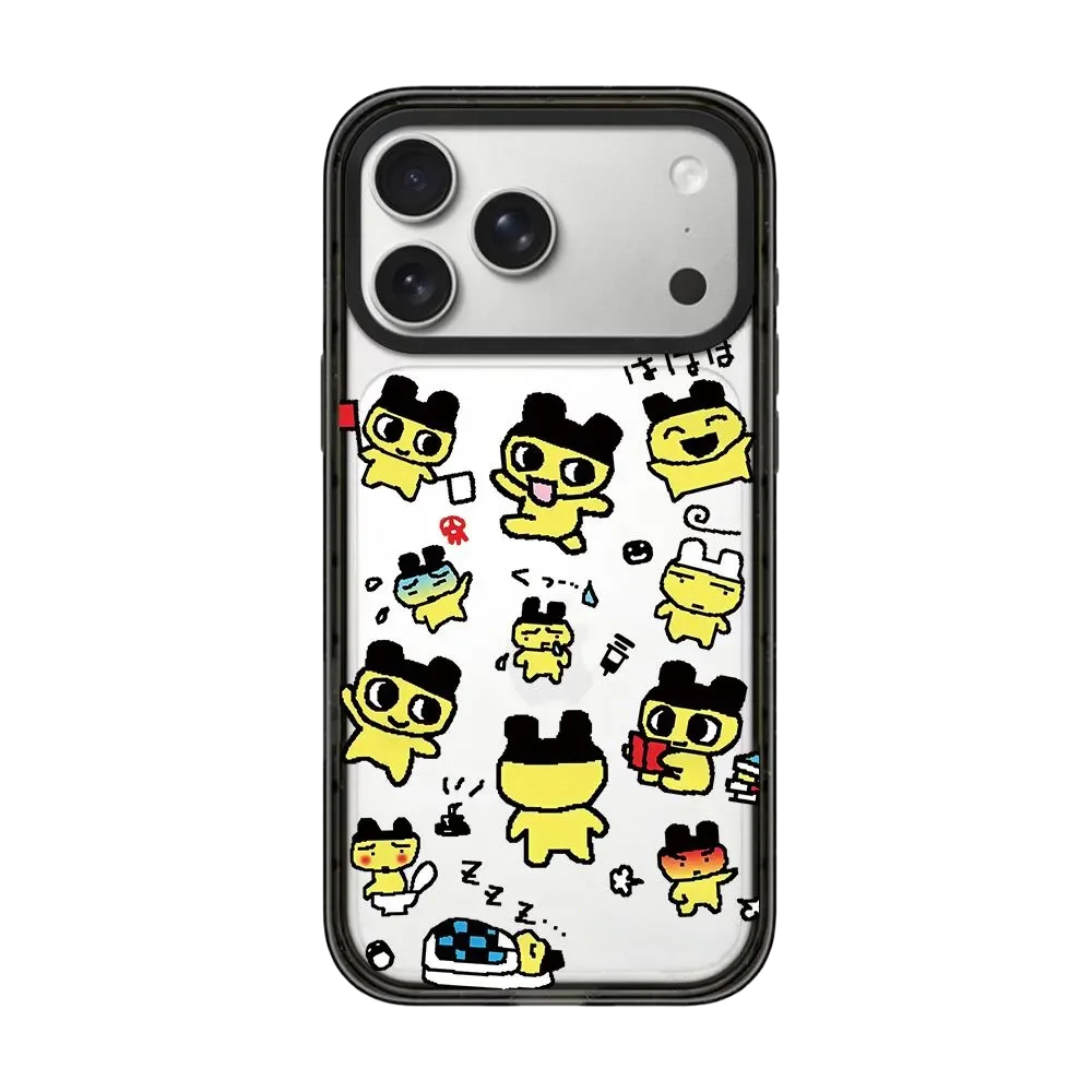 608281 Impact Black Border Magnetic Case: Compatible with IPhone 18 17 16 15 14 13 Pro Max 18Pro Quake impact (no magsafe) 2 iPhone17 Pro Max