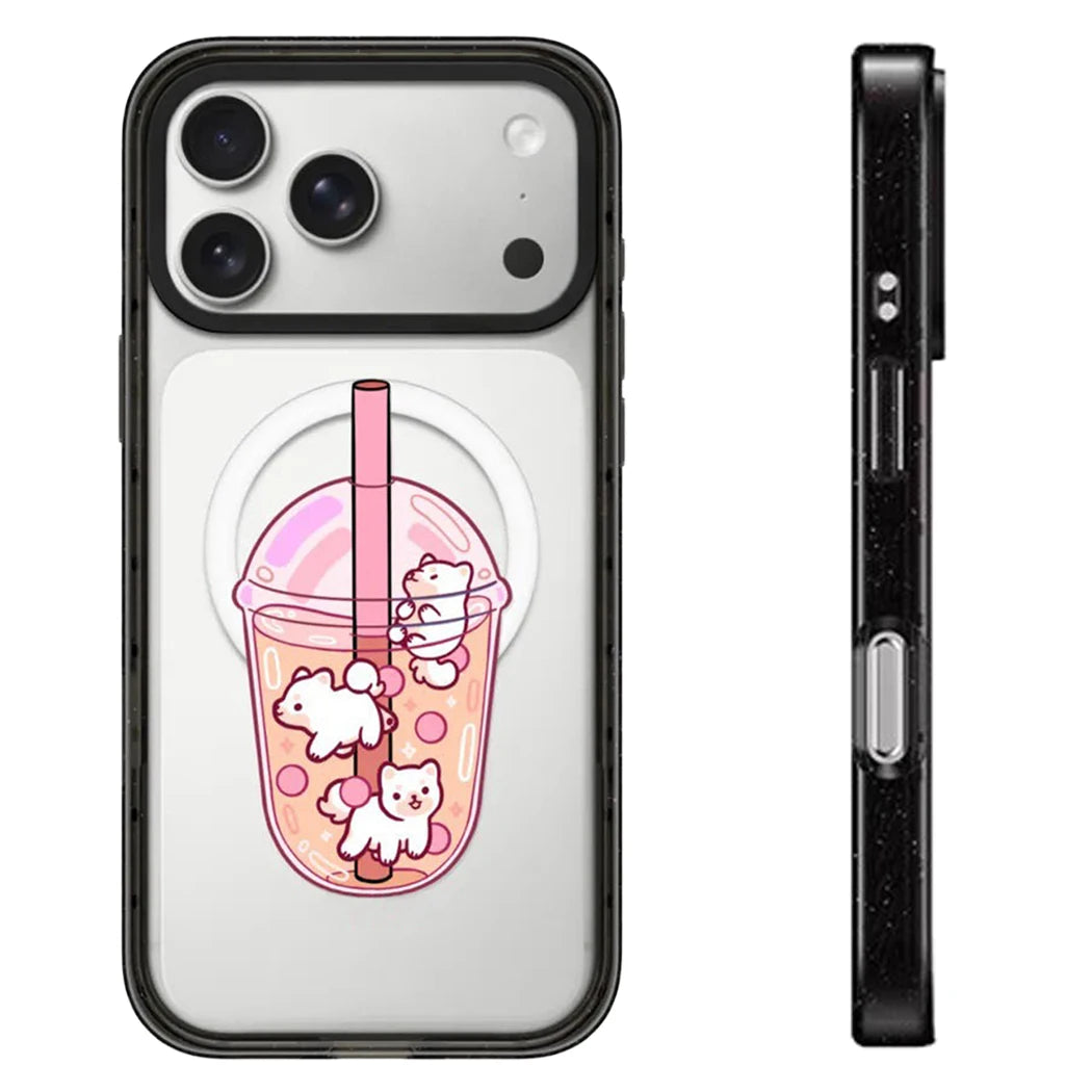 6090846 Impact Black Border Magnetic Case: Compatible with IPhone 18 17 16 15 14 13 Pro Max 18Pro Quake