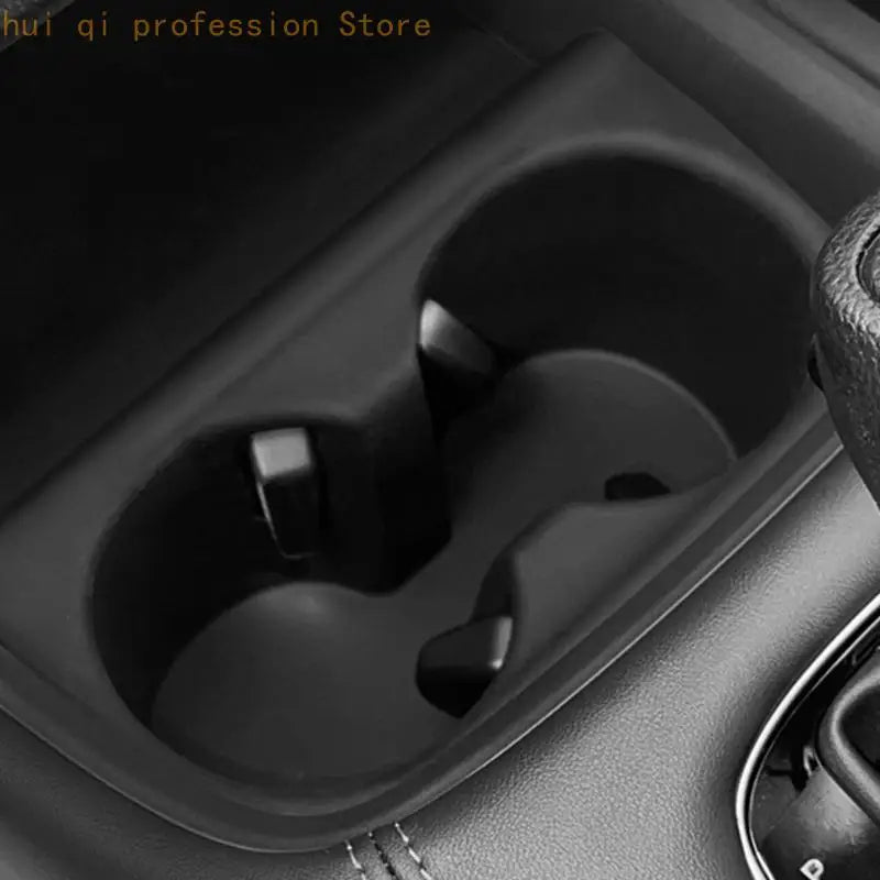 Shock Absorbing Cup Holder Liner Silicone Protector for Select Models Reducing Cabin Noise Car Interior Accessories H8WE Quake