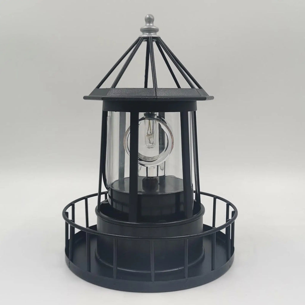 Solar Powered Lamps Outdoor Lighthouse Shaped LED Light Garden Solar Lantern for Landscape and Yard Decoration Quake