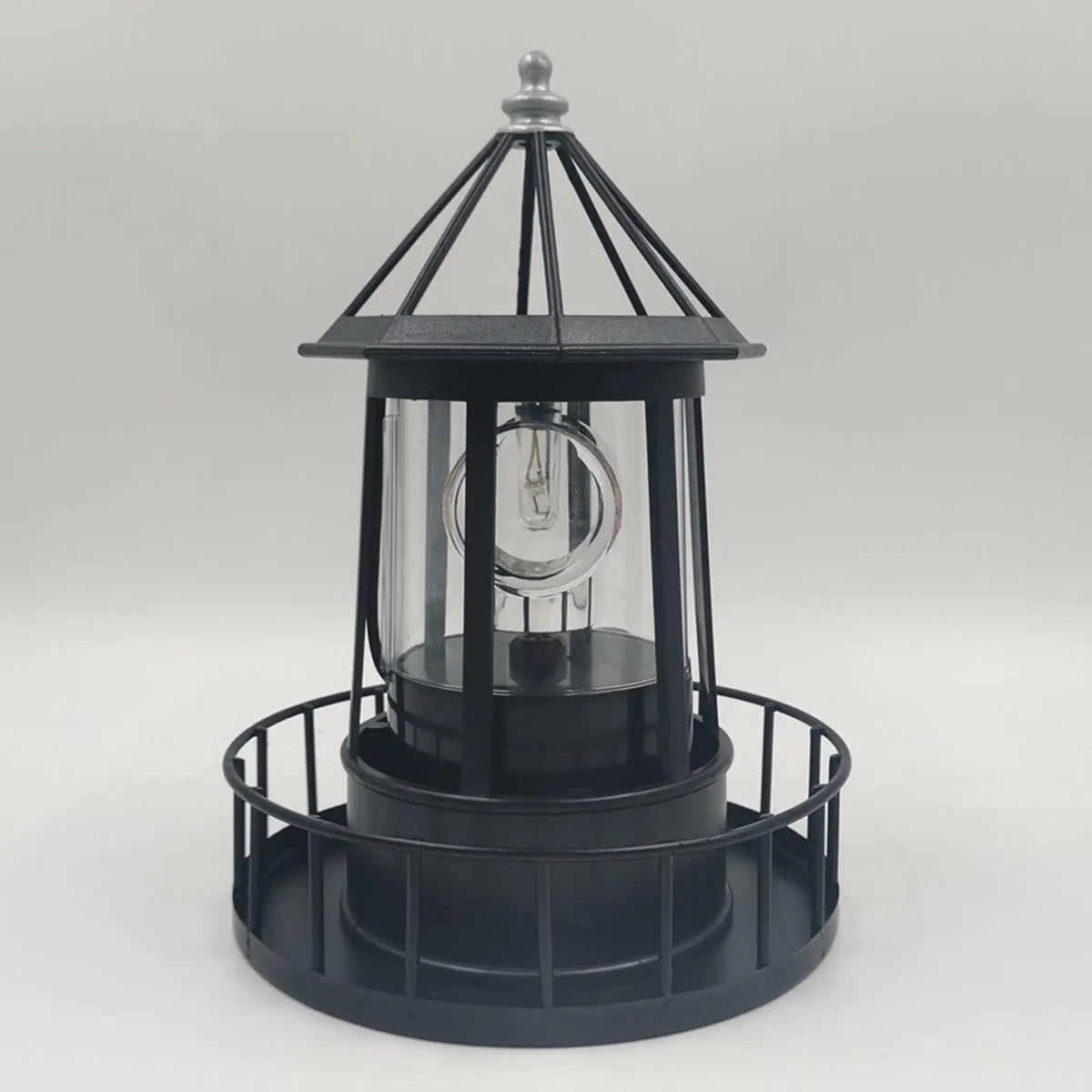 Solar Powered Lamps Outdoor Lighthouse Shaped LED Light Garden Solar Lantern for Landscape and Yard Decoration Quake