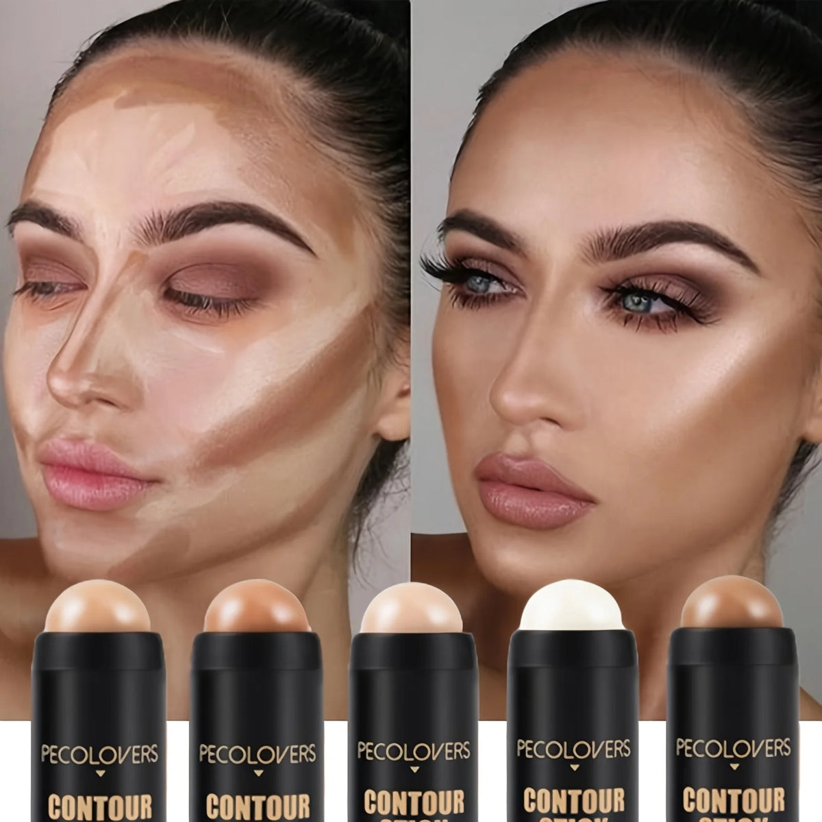 Highlighter Brightening Makeup Face Contouring Bronzer Stick Blusher Rouge Cream Modify Concealer Pen For Natural 3D Makeup Quake