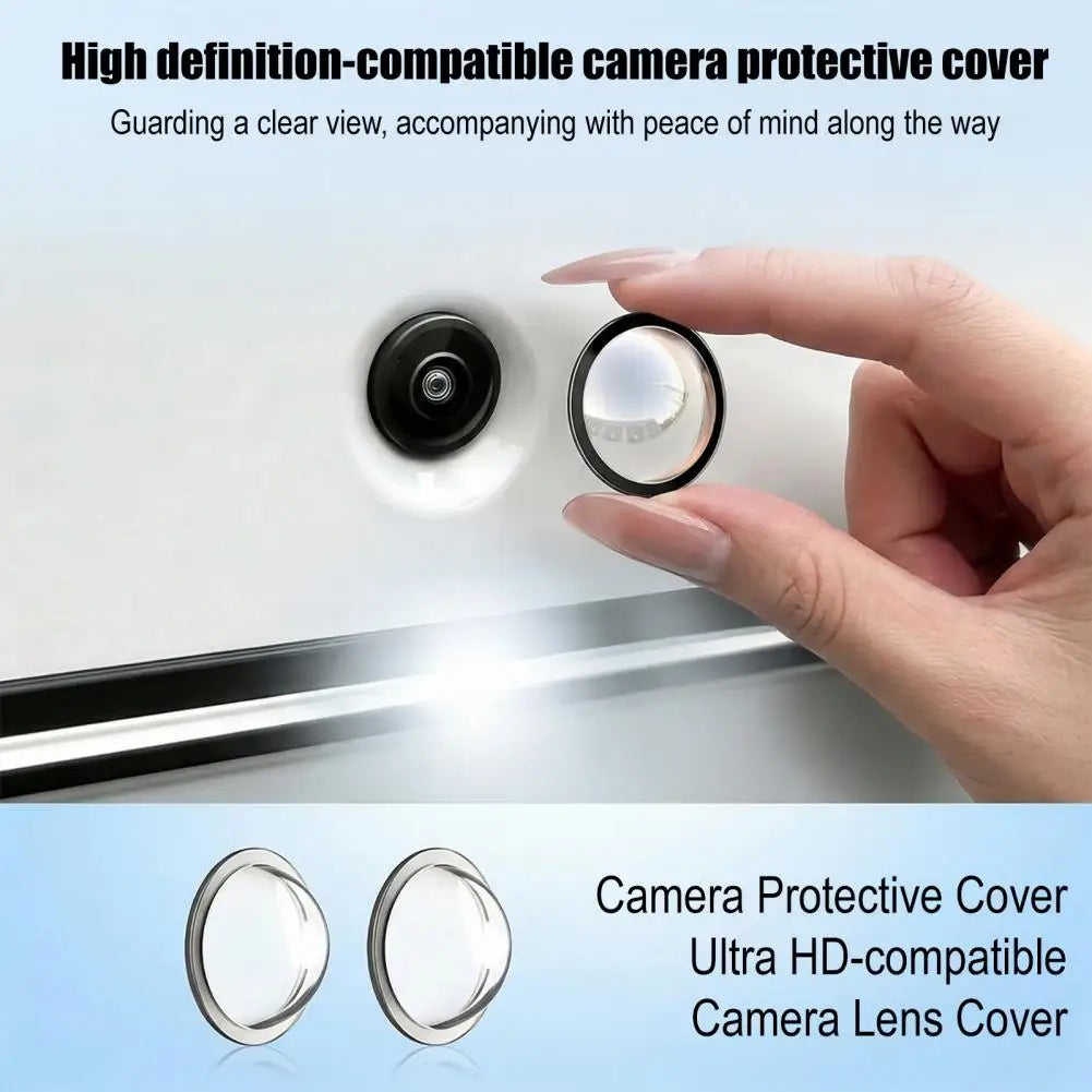 Universal Car Camera Lens Protector Clear Car Reversing Camera Cover for Backup Cameras Multi-layer Optical Protection Film Quake