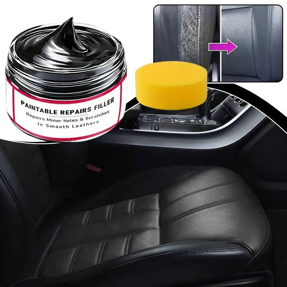 Multifunctional Automotive Repair Wax, Plastic Parts Refurbishing Agent, Internal Gloss Enhancer, Tire And Leather Polish Quake
