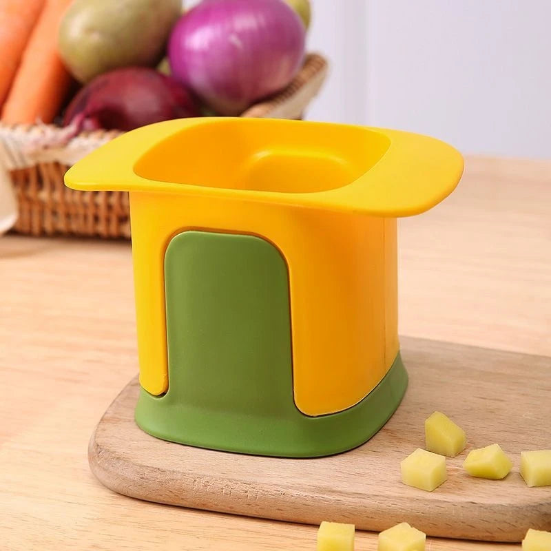 Multifunctional Vegetable Dicer Manual Fruit Veggie Cutter for Potato Carrot Cucumber Kitchen Chopper Dicing Slicing Tool Quake