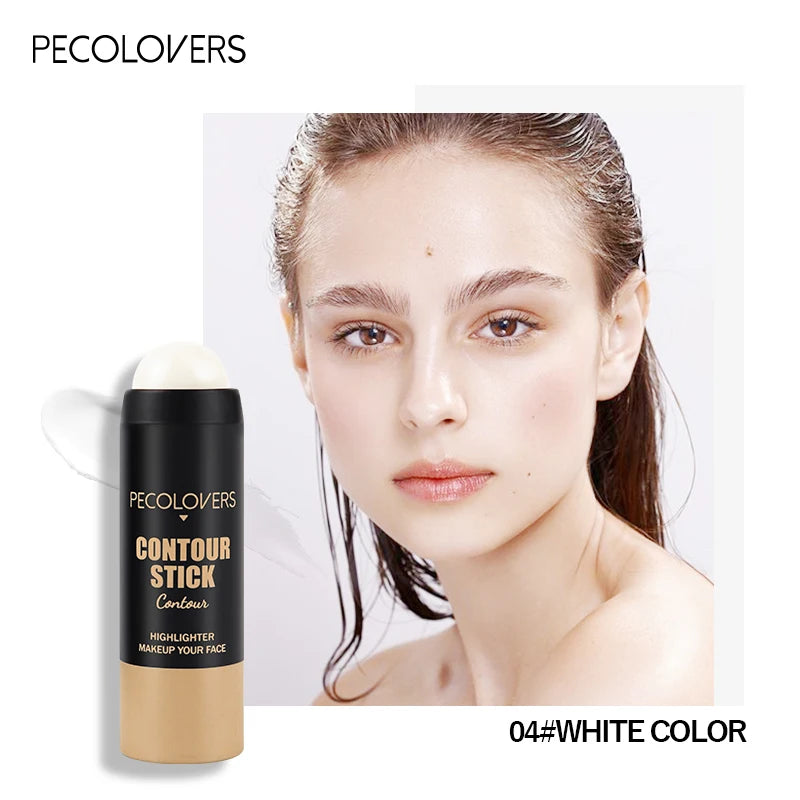 Highlighter Brightening Makeup Face Contouring Bronzer Stick Blusher Rouge Cream Modify Concealer Pen For Natural 3D Makeup Quake 04