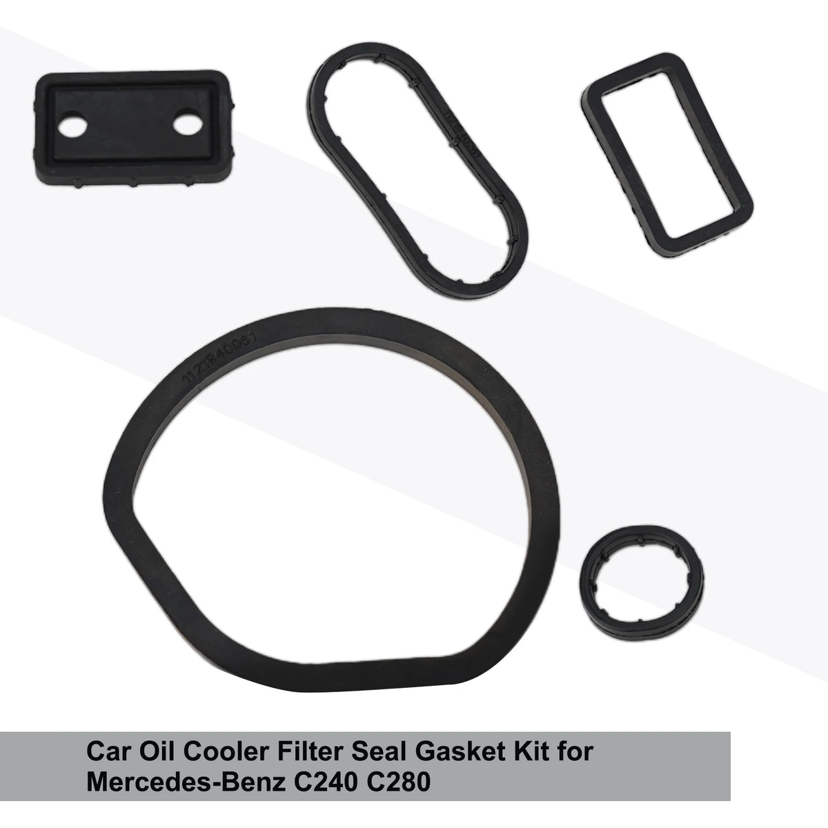 Oil Filter Housing Seal Gasket Kit 1121840261 For Mercedes W163 W202 W208 W210 Rubber Gaskets Interior Car Accessories Quake