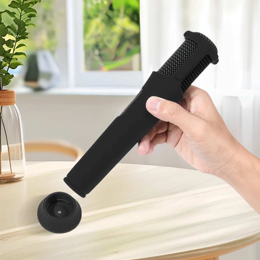 Silicone Case Mic Sleeves Microphone Stand Microphone Case for PartyBox Wireless Microphone Quake
