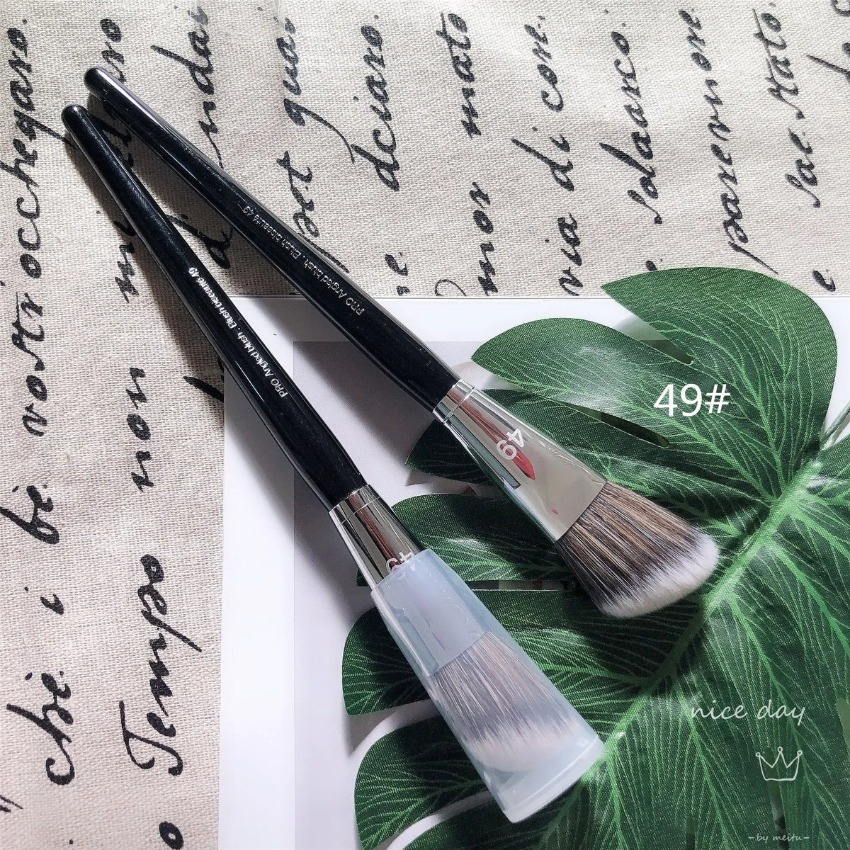 SEP #49 Contouring Brush Silhouette Mandible Line Brush Bevel Angle Cheekbone Blush Sculpture Makeup Brush Beauty Tools Quake