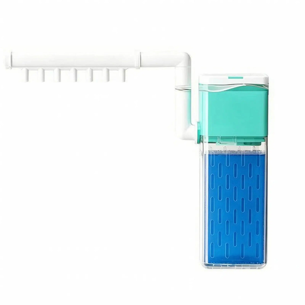 Compact Aquarium Clarifier with Rain | Aquarium clarifier with Transparent Housing, for Home Aquariums Quake 10W4in1