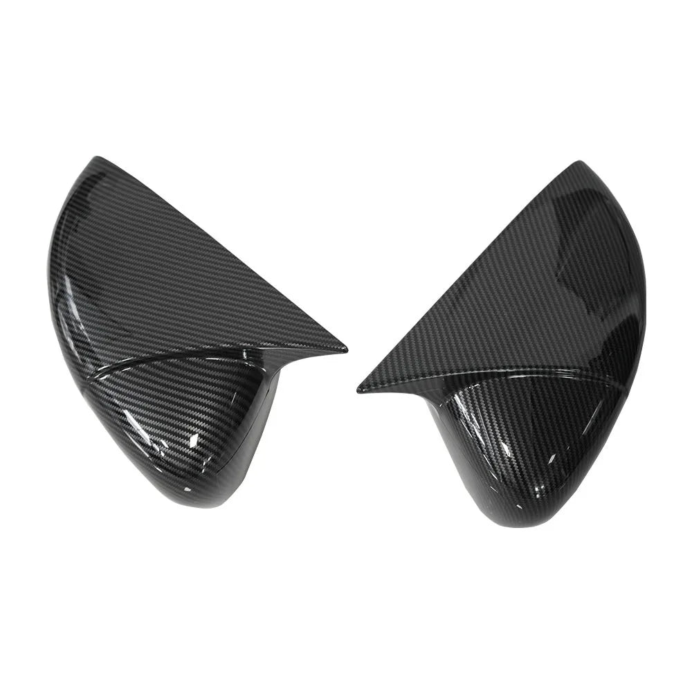 For Renault Zoe 2019-2024 Clio Captur Car Sticker Rearview Side Mirror Cover Wing Cap Exterior Case Trim Accessories Decoration Quake