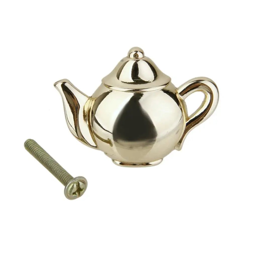 Zinc Alloy Golden Cabinet Knob Door Pull Handle Furniture Hardware for Cupboard Drawer DIY Quake