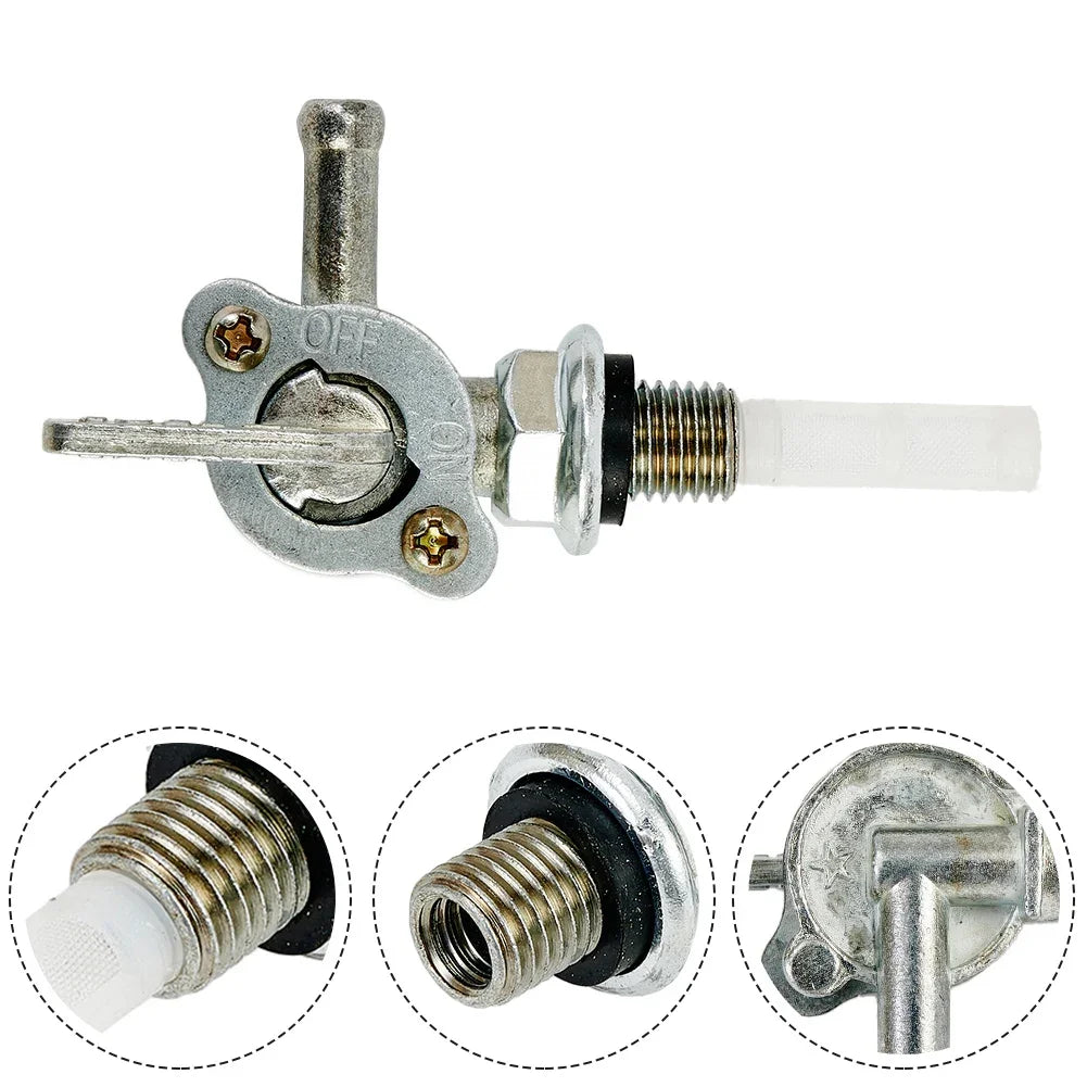 Generator Fuel Tank Shut Off Tank Replacement Tap Petcock Valve ON / OFF Switches Generator Accessories Oil-Tank Switch-Valve Quake