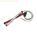 Motorcycle Tail Light Installation Set with Two LED Rear Bars Flexible Strips H8WE Quake CN