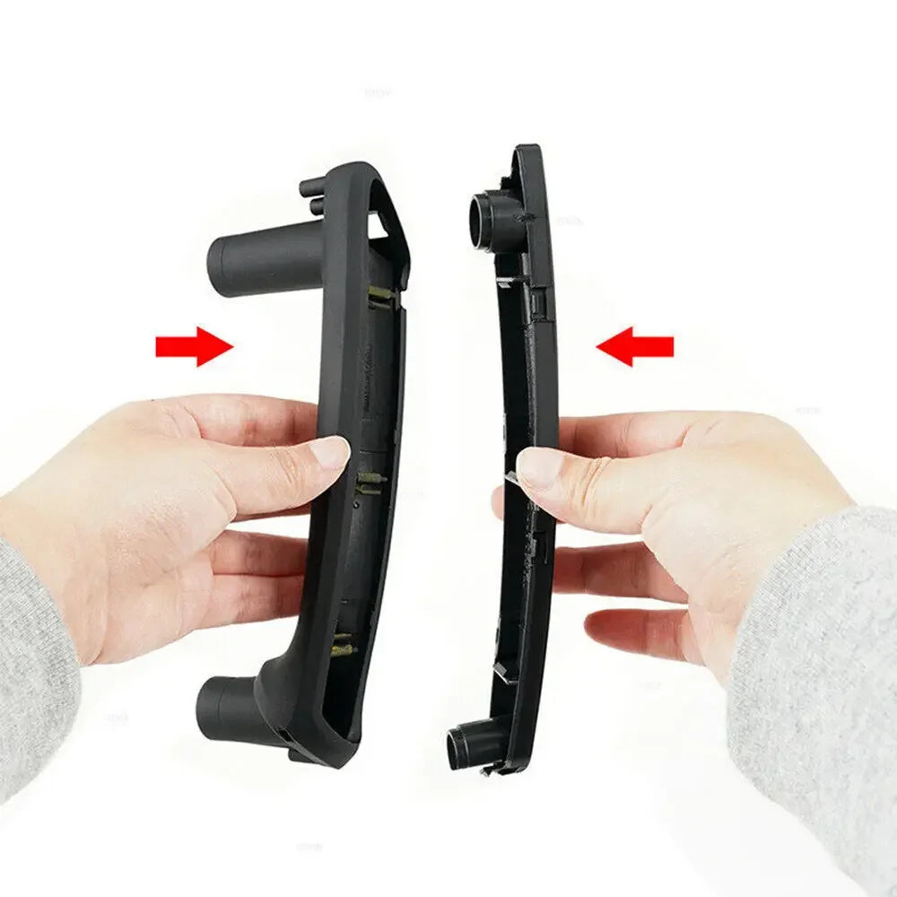 For VW Passat B5 1998-2005 3Pcs Front Right Rear Left Rear Right Car Interior Door Pull Grab Handle Trim Cover Caps Accessories Quake