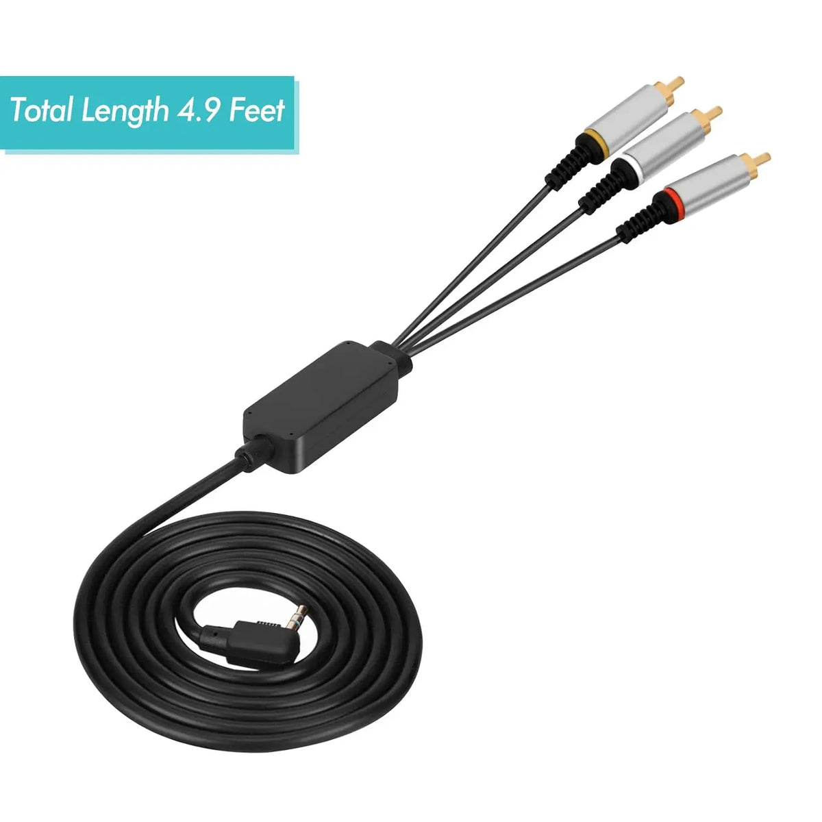 Composite HD AV TV Cable Lead Scart for PSP Slim 2000 3000 Quake
