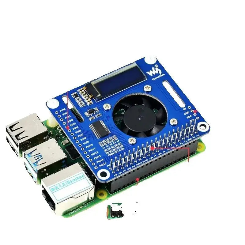 Expansion board-1 Expansion board- 5 sets of interfaces 2 × 20 Raspberry pi 5/4B Quake