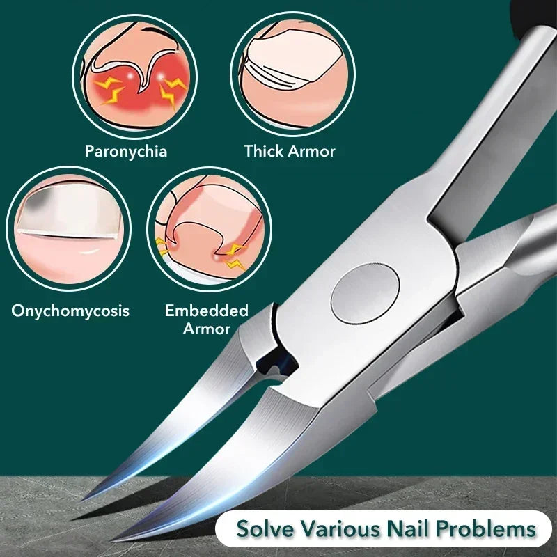 Foot Care Tool Nail Clippers Ingrown Toenail Podiatry Correction Nippers Cuticle Cutters Cut Paronychia Pedicure Manicure Hand Quake