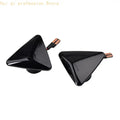 Motorcycle Turn Light Side Marker Light Pair with Sequential Turn Output H8WE Quake black shell CN