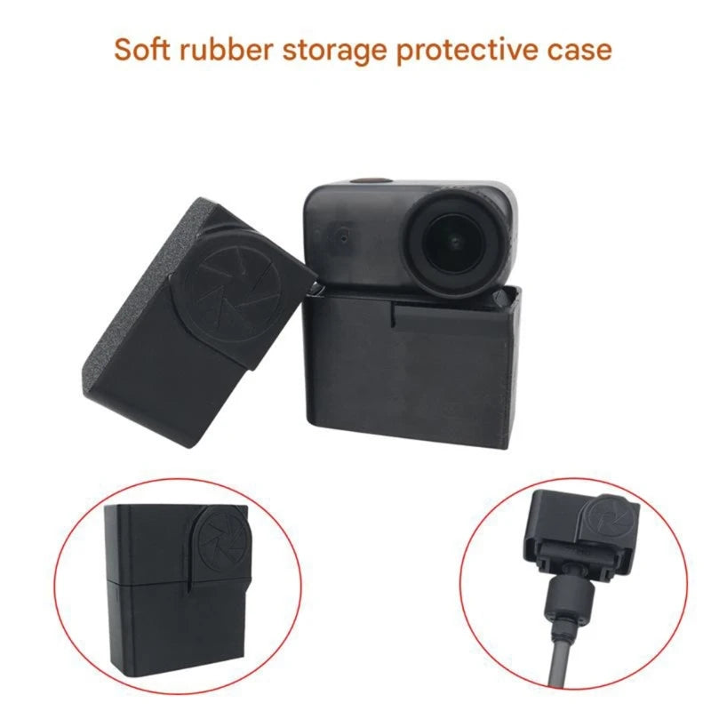 Slimmer Camera Case With Precise Cutout Flexible Shockproof Design Featherlight Portable Storage Shell for Cameras K1KF Quake