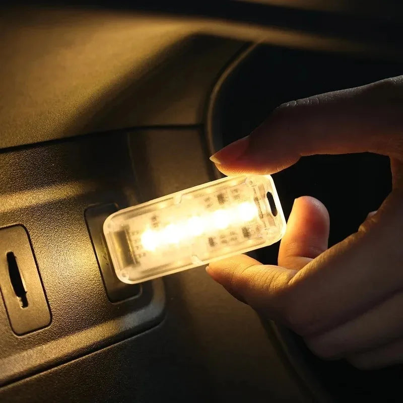 10/1PCS Touch Dimming Night Light Portable 10LEDs Book Light USB Plug in Lighting for Bedroom Study PC Laptop Mobile Power Bank Quake