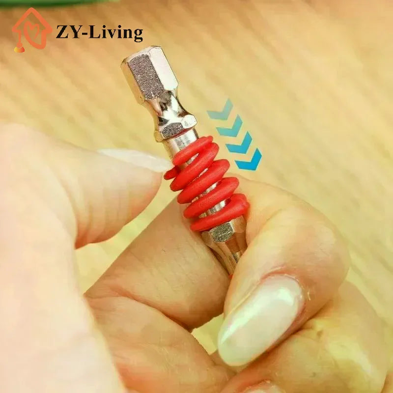 Magnetic Anti Slip High Hardness Screwdriver Bit Set With Multiple Sizes And Storage Case Perfect For Home Repair Woodworking Quake