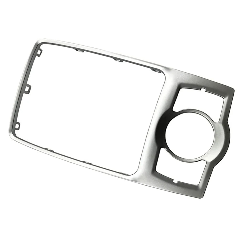 Front Console Chrome Frame Trim Replacement Part 4L0864260A for For Q7 2006 2015 Model ABS Material Construction Quake