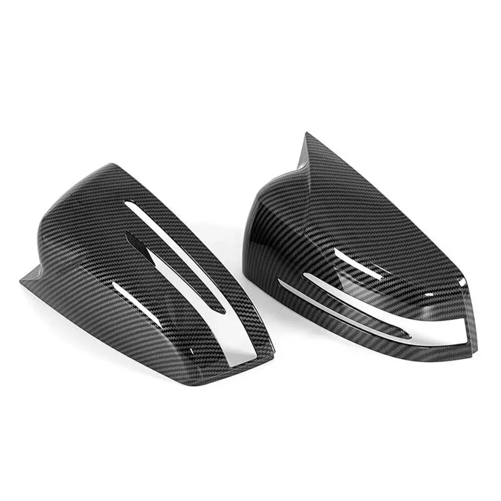 For Mercedes Benz W176 W246 W212 W204 C117 X156 X204 W221 A B C E S CLA GLA GLK Class Rearview Side Mirror Cover Wing Cap Trim Quake
