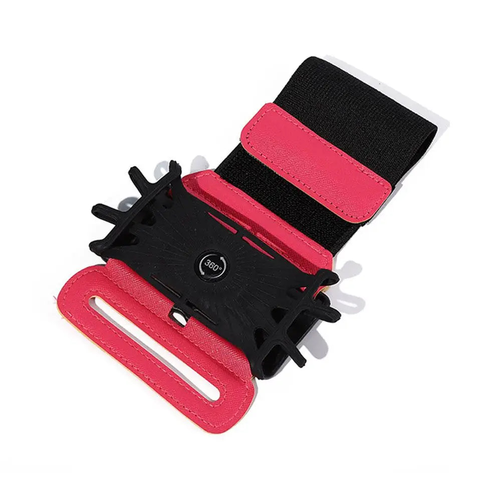 Phone Stander Phone Stand Mobile Phone Accessories Outdoor Accessories Armbands Arm Band Case Phone Holder Armband Wrist Case Quake red