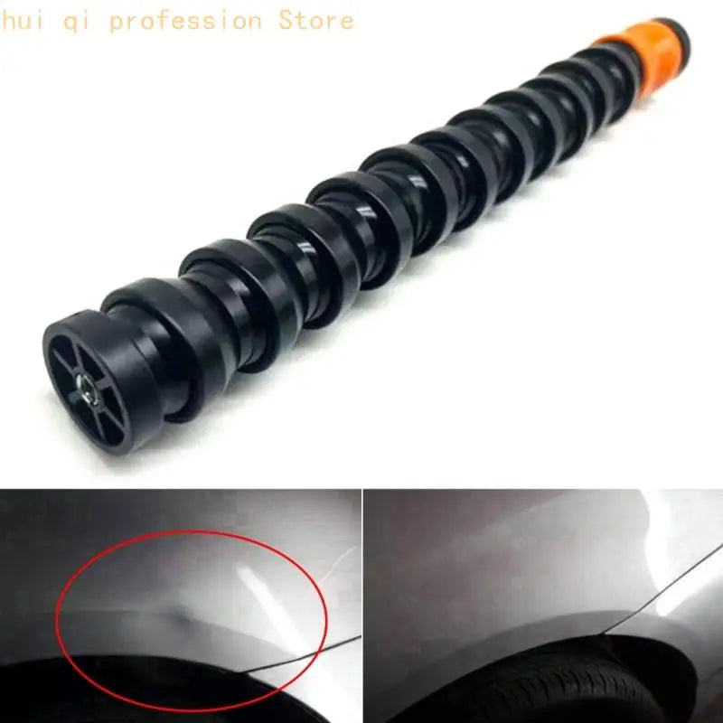 32cm/12.6inch Flexible Repair Tube for Panel Work, Segmented ABS Replacement Accessory with Threaded End for Tight Reach, Corner Quake