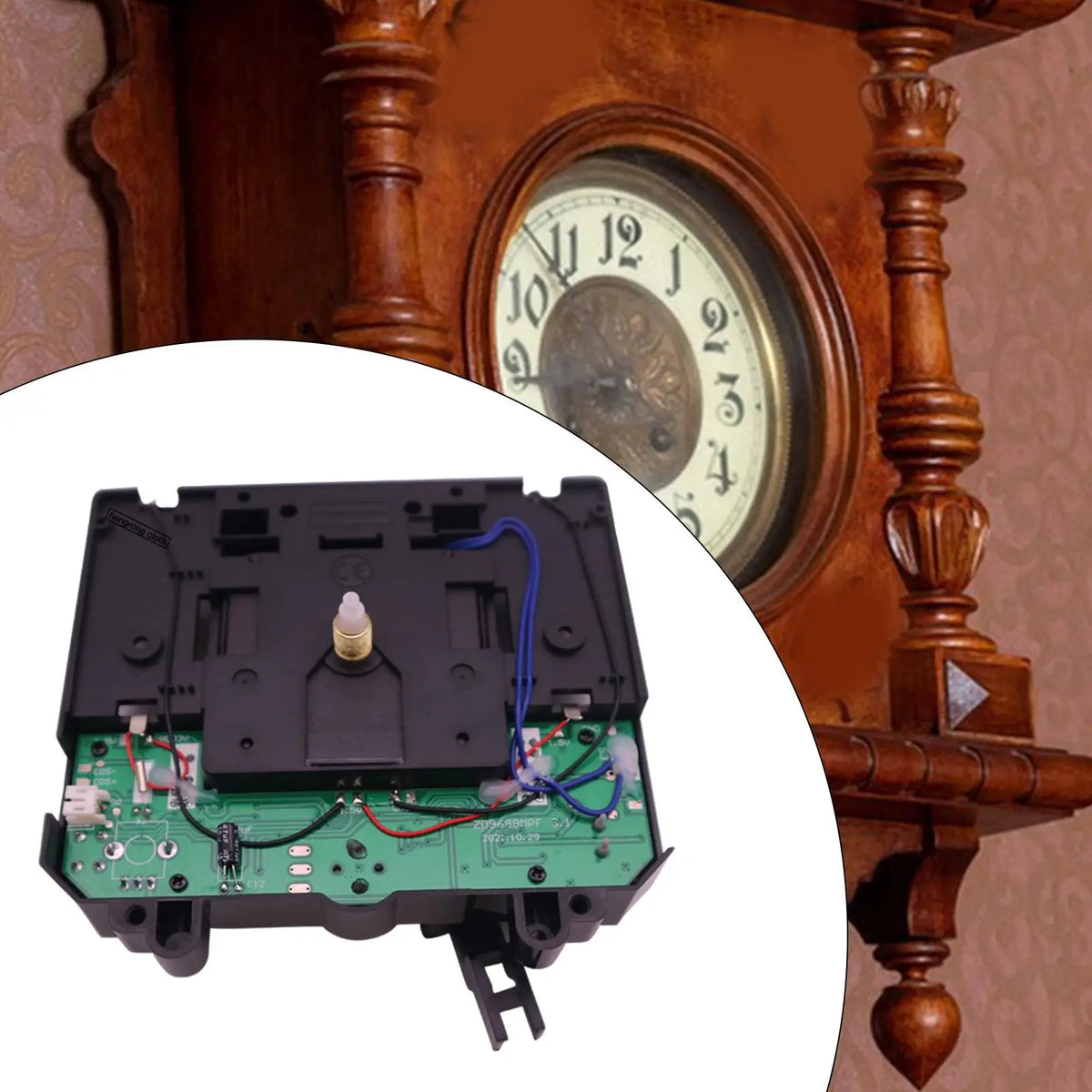 Pendulum Clock Movement Repair Parts Replace Movement Kits DIY for Professional Lightweight Good Performance Easy to Install Quake
