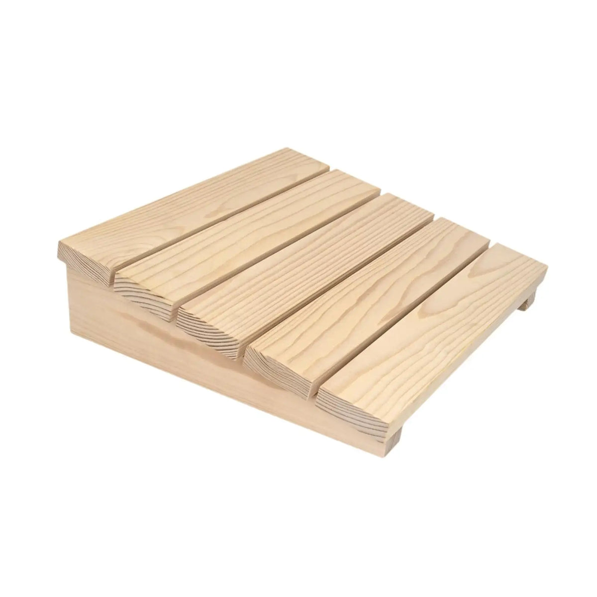Sauna Headrest Comfortable Household Sauna Room Wooden Headrest Wooden Sauna Pillow Sauna Supplies for Steam Room Sauna Bathing Quake