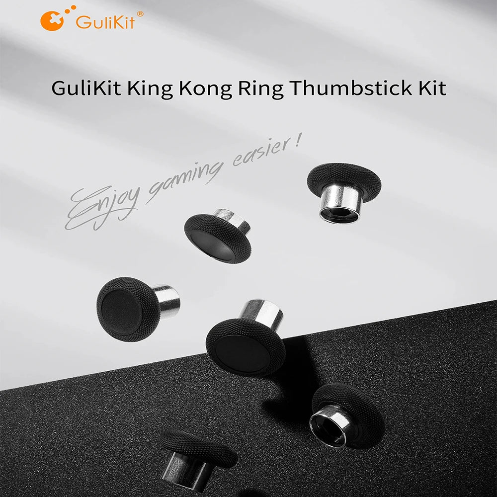 NS34 3 Pair of Joystick Replacement Magnetic Analog Thumbstick Swap Set Stick Cap for Kingkong 2 Quake
