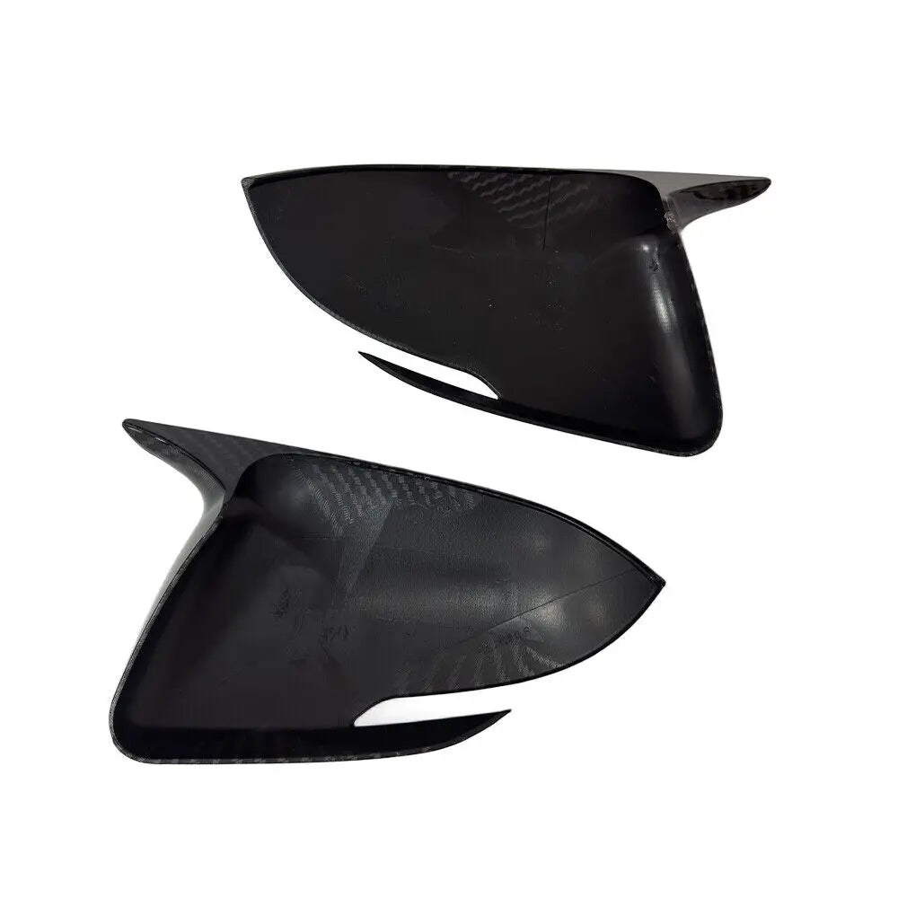 For Kia Rio 2018-2023 2x Car Sticker Rearview Side Mirror Cover Wing Cap Exterior Case Trim Accessories Vehicle Decoration ABS Quake